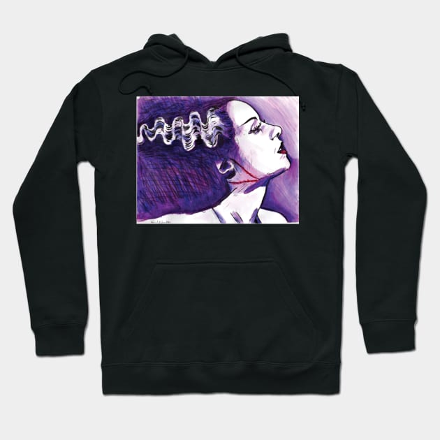 BRIDE OF FRANKENSTEIN Hoodie by CinemApocalypse